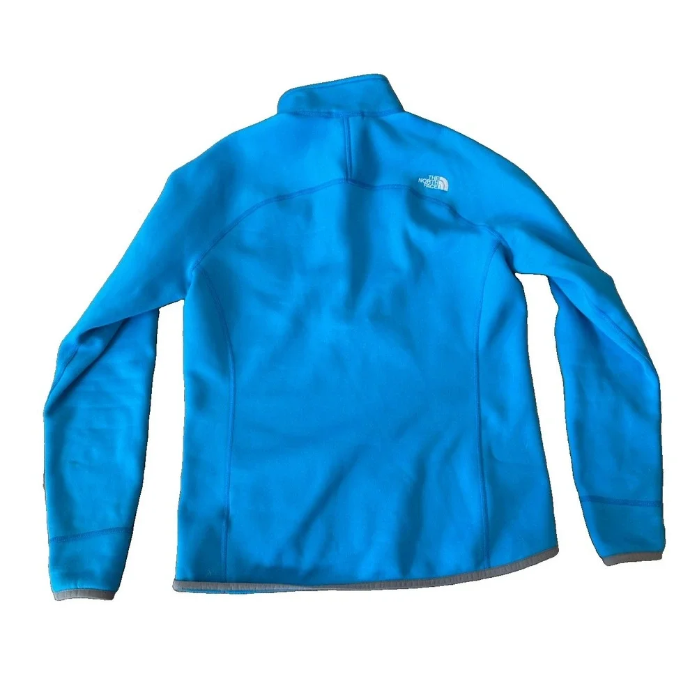The North Face Summit Series Half Zip Fleece Large Blue Hiking Pullover